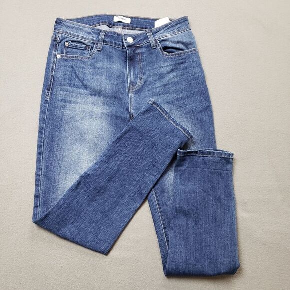 Kensie Jeans Blue High Rise Skinny Ankle Jeans Sz 6 - Picture 8 of 12